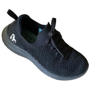 SKECHERS Ultra Flex 2.0 30277L-BBK Black Skechers-Knit Slip On Sneakers …